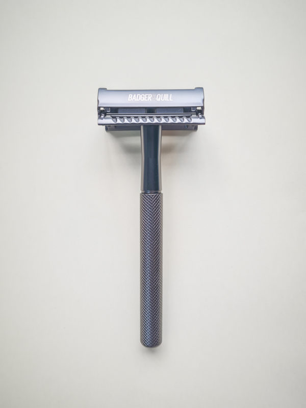 Badger 16 Butterfly - Matte Black 1 Piece Safety Razor - Image 2
